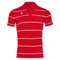 Flamenco Polo RED/WHT M Poloskjorte til herre