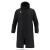 Turvey Long Bench Jacket BLK XXL Coachjakke - ekstra lang 