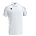 Rock Polo WHT/SILVER 5XL Teknisk poloskjorte