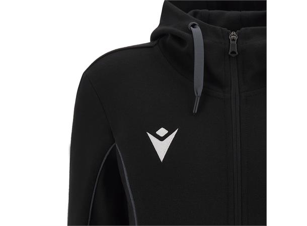 Bass Eco Hooded Jacket W BLK 3XL Hettejakke i Ecotekstil til dame 