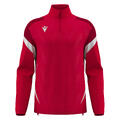 Hollow 1/4 zip RED/WHT 5XL Treningstopp - Unisex
