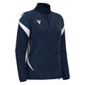 Leona Training 1/4 Zip Top W NAV/WHT XXS Teknisk treningsgenser til dame