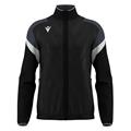 ODIN full zip top BLK/WHT XS Jakke med kontrastdetaljer